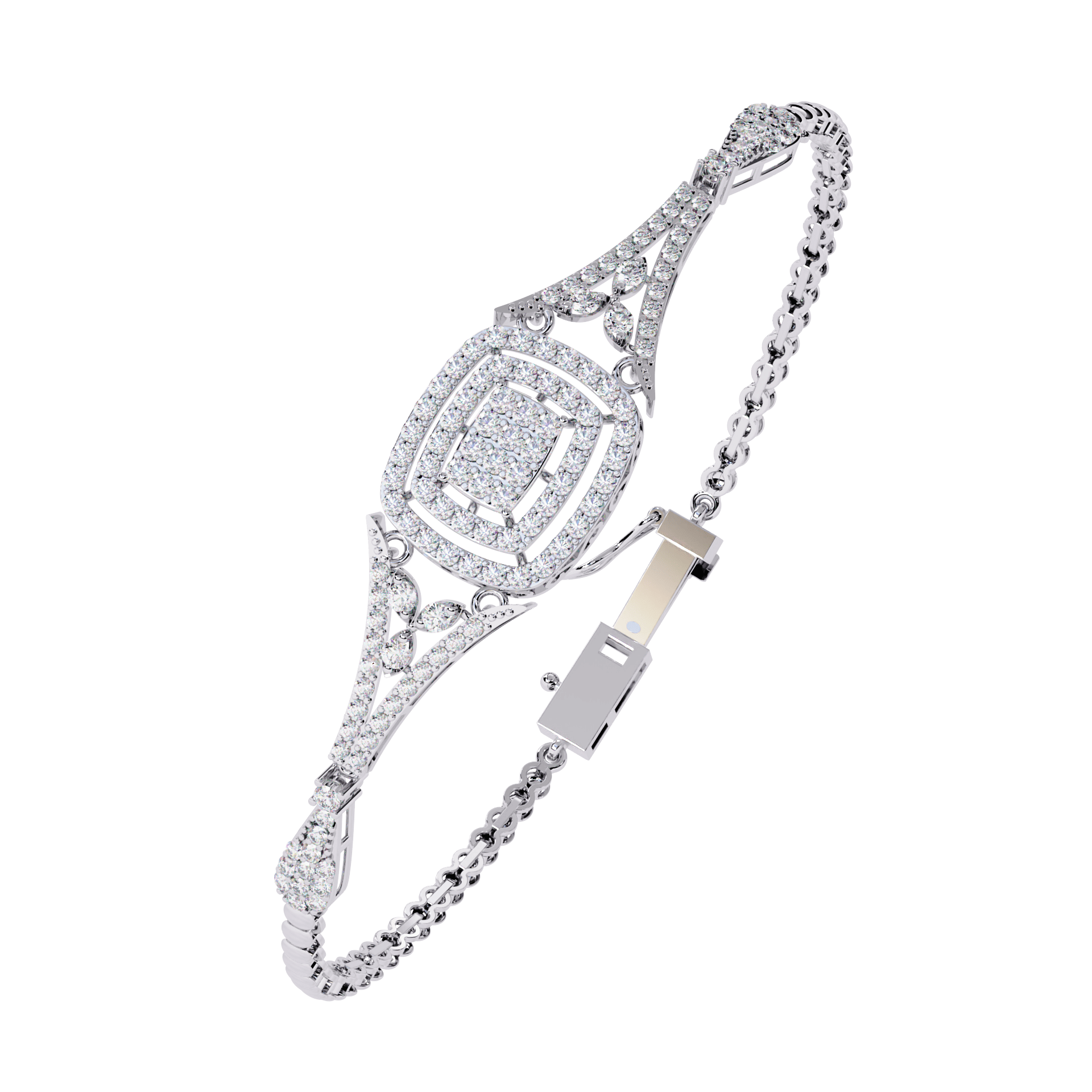 Royal elegance diamond bracelet