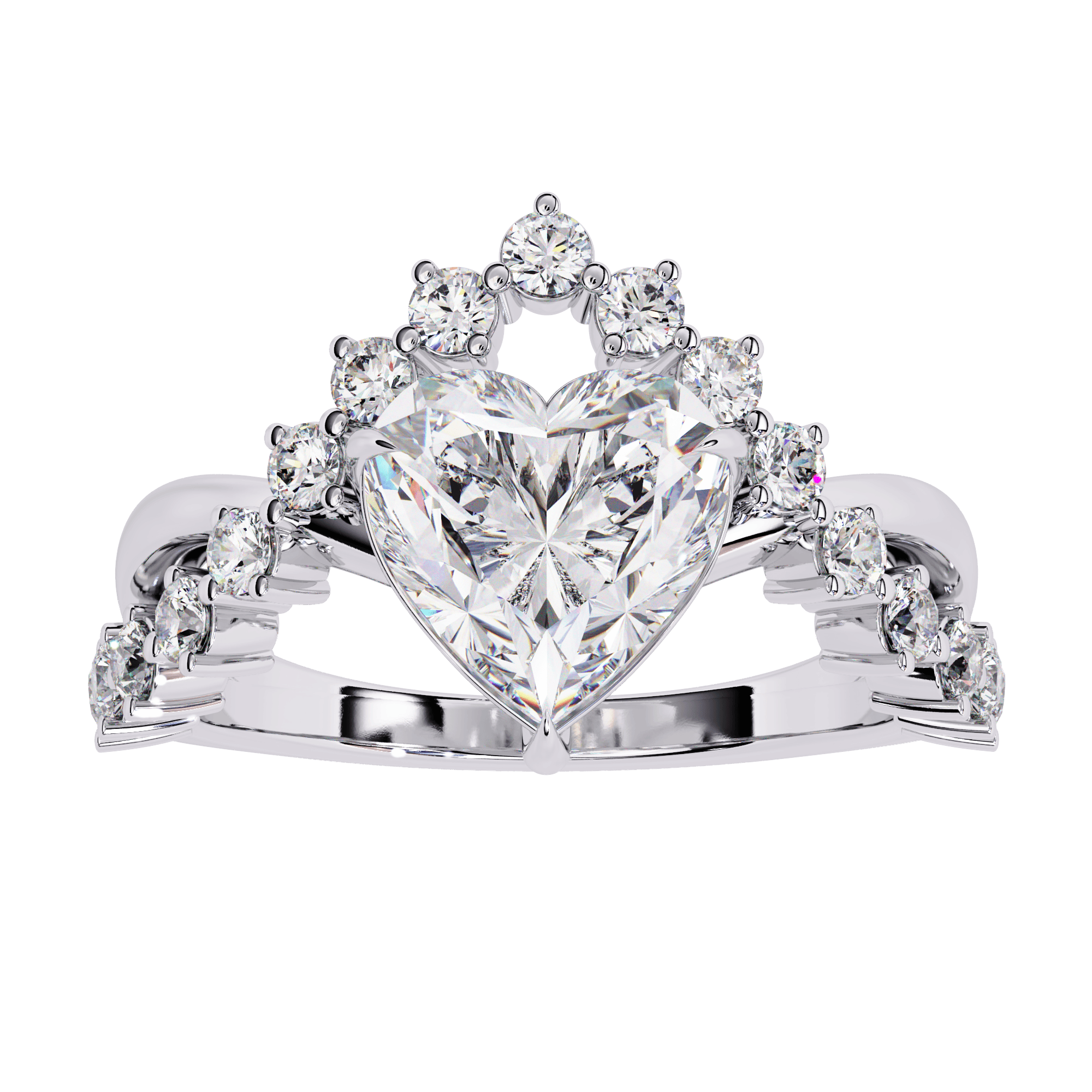 Eternal Heart Diamond Ring