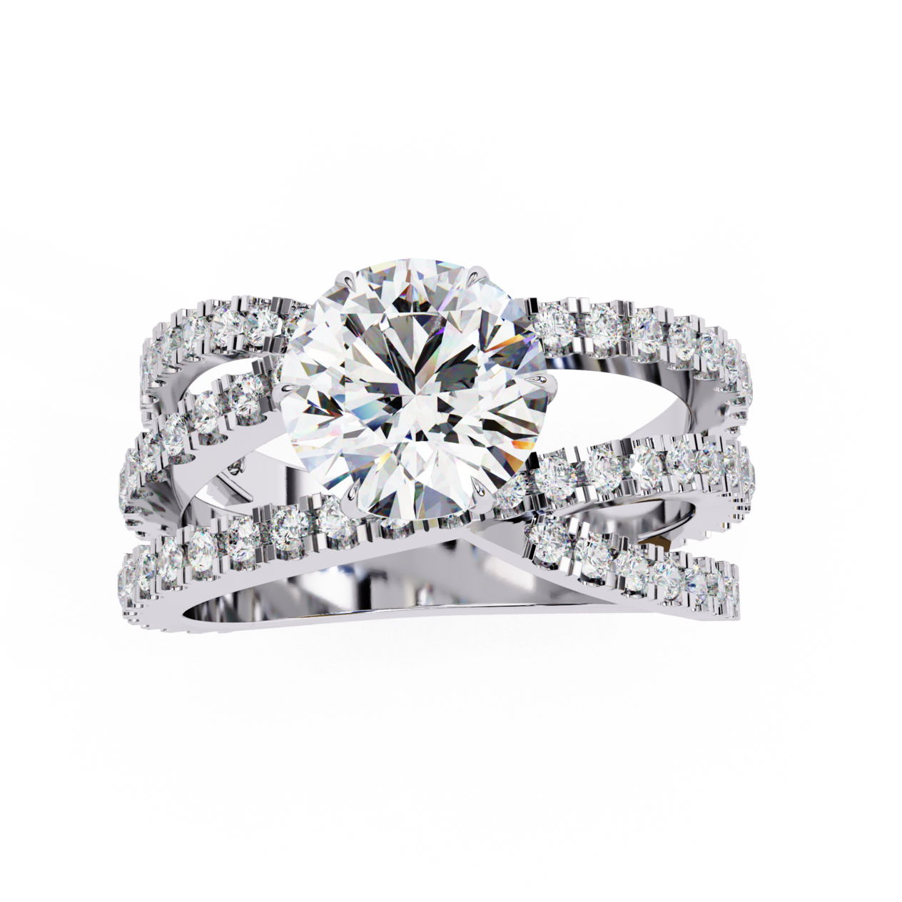 sparkling diamond ring
